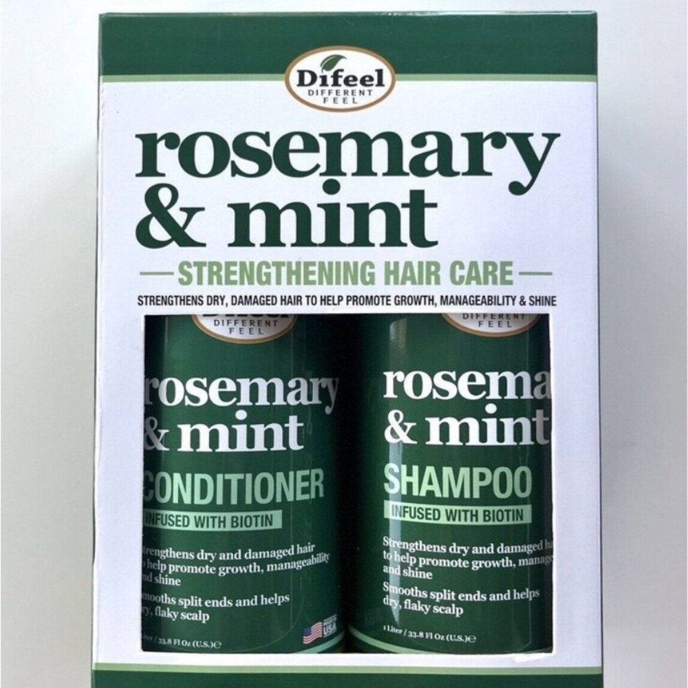 Rosemary & Mint Strengthening Shampoo and Conditioner